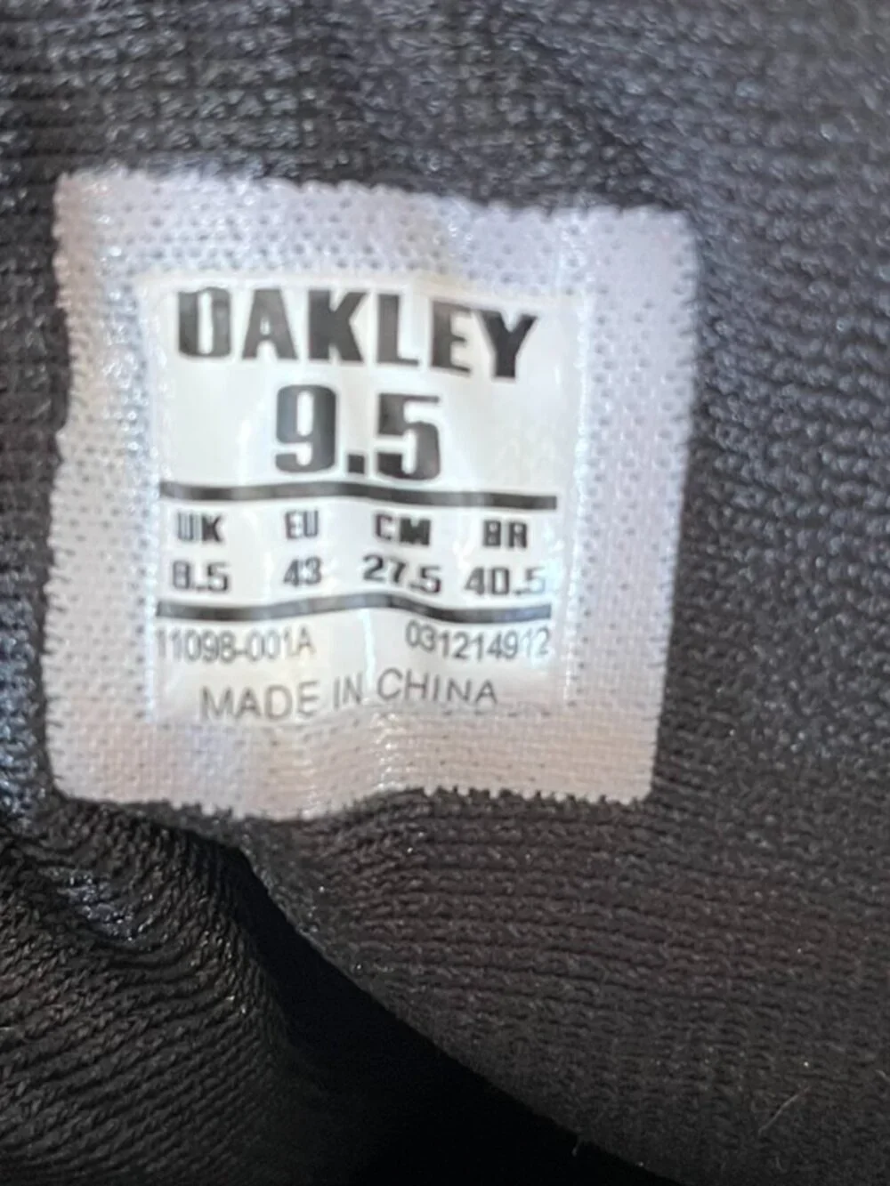 Oakley Men's S1 Field Assault Black 8